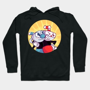 Cuphead and Mugman Hoodie